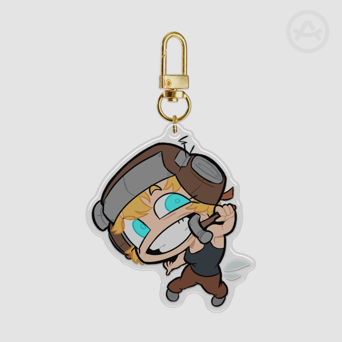 Psychopomp 🔨: Venus Epoxy 6cm Keychain