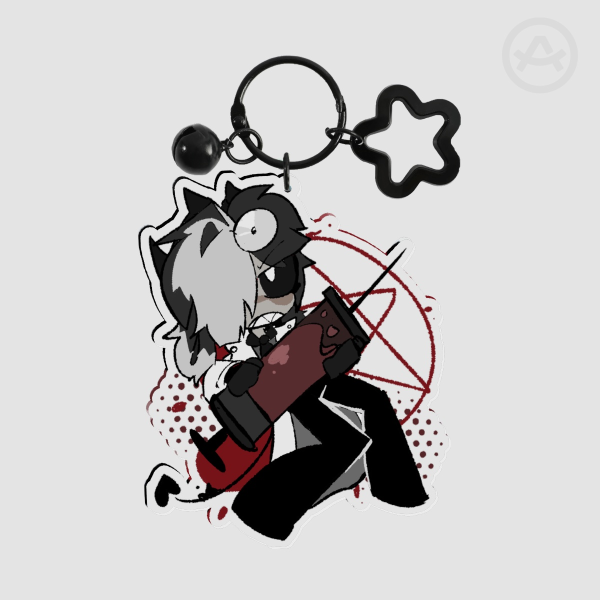 Dr Satan  [Clear Acrylic Keychains]