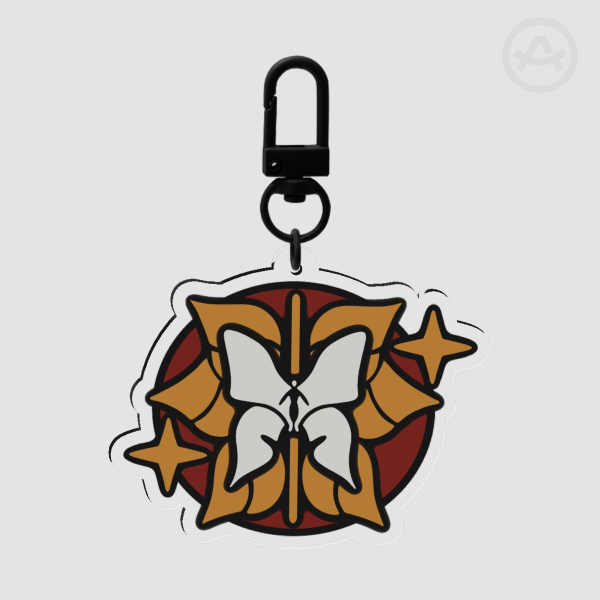 Meyrin Clan Destiny 2 Acrylic Charm Keychain 2IN