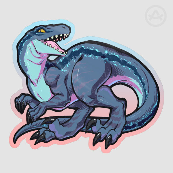 Clever Girl - Sticker [Textless]