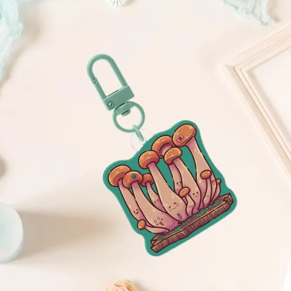 Acrylic Keychain - Mushroom Shimeji and Friends