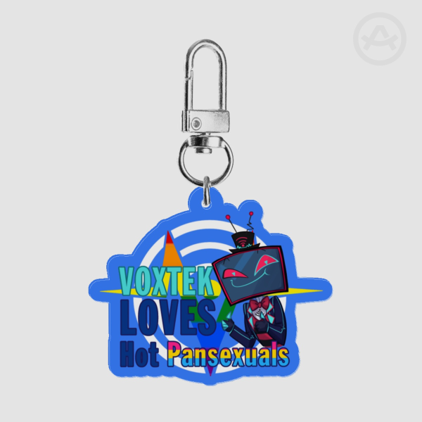 VoxTek LOVES Hot Pansexuals! | Acrylic Kaychain