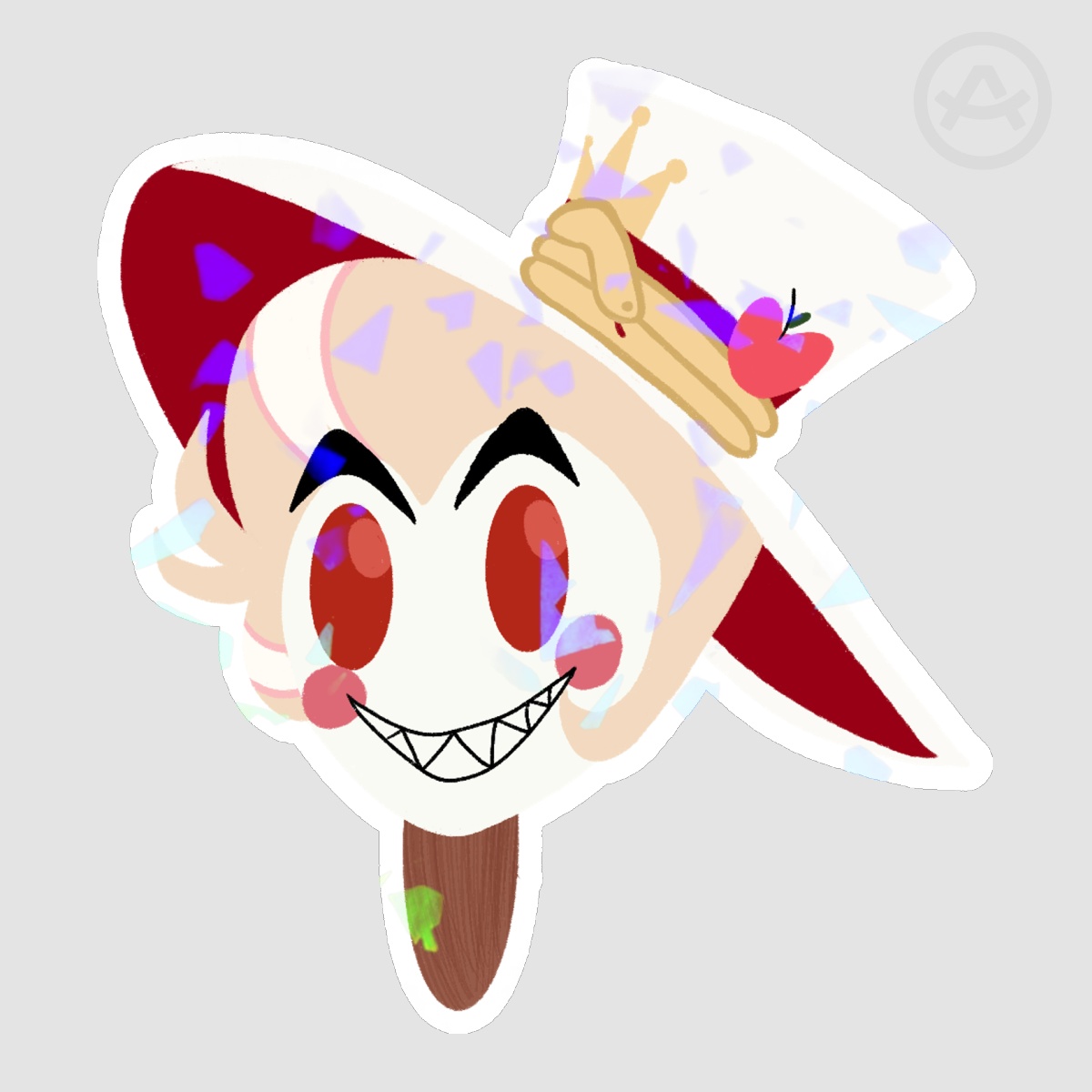 Lucifer Morningstar Popsicle Sticker