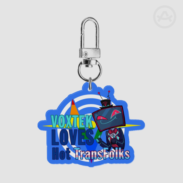 VoxTek LOVES Hot TransFolks! | Acrylic keychain