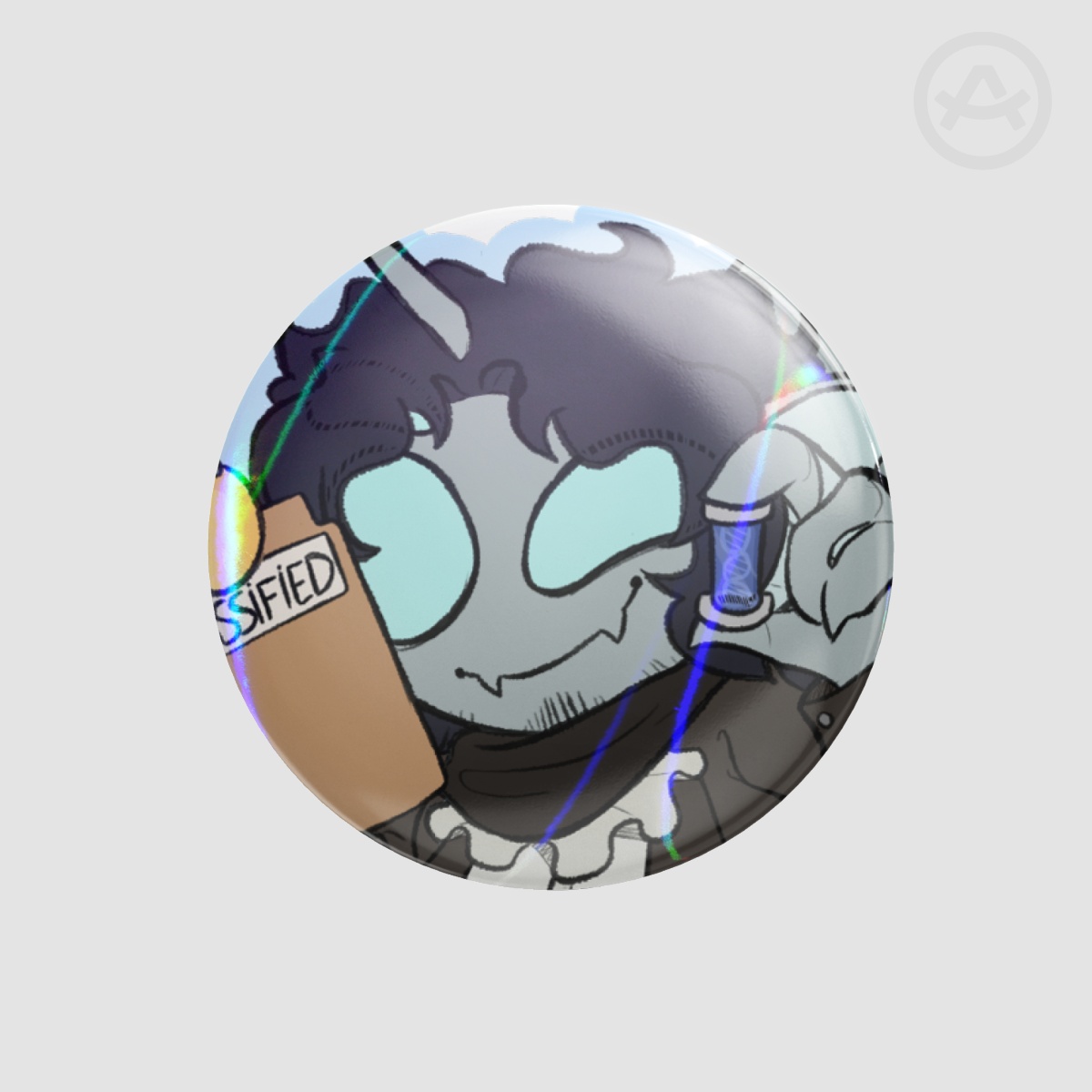 Pressure - Sebastian Solace Round Badge