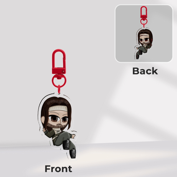 Iron Lung Simon Clear Acrylic Keychain