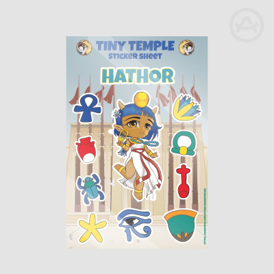 Tiny Hathor | mini Stickers Sheet