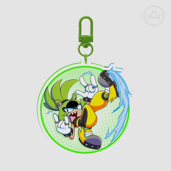Clear Acrylic Keychains