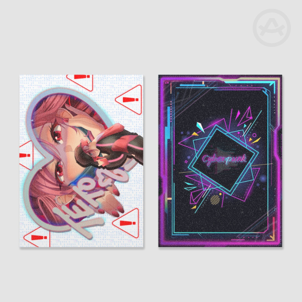 Cyberpunk Teto Holographic Photocard