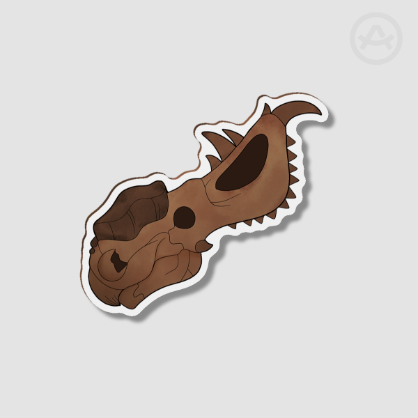 Pachyrhinosaurus skull Magnet