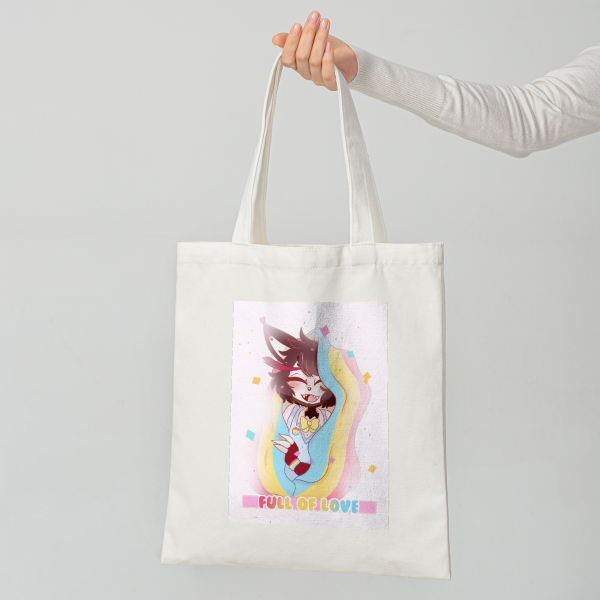 Husk Pride tote bag | hazbin hotel