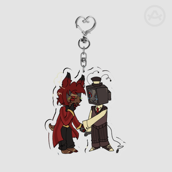 Radiostatic keychain