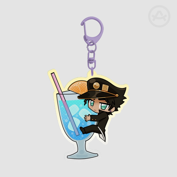 Jotaro Kujo keychain