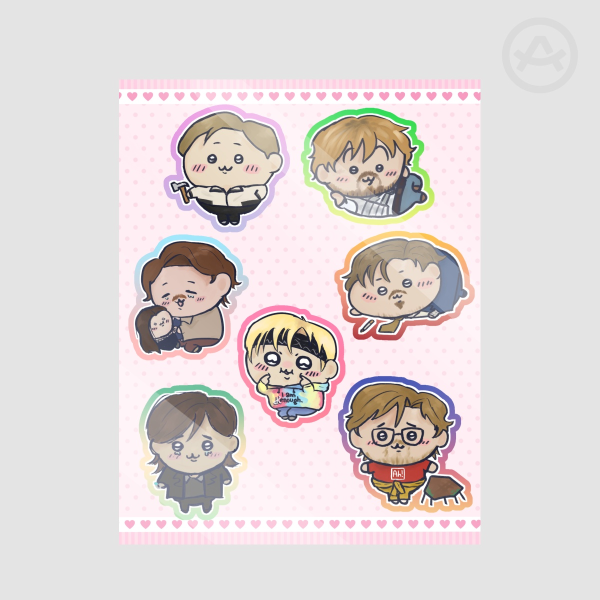 The Goslingawas Stickers Sheet