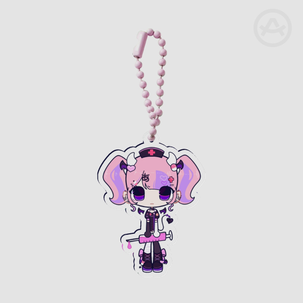 Menhera Ironmouse acrylic keychain