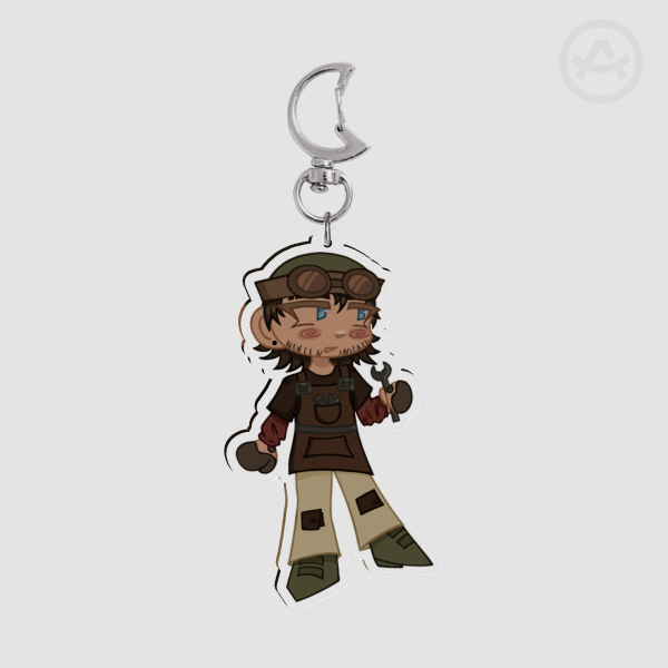 Jack Iron Lung Keychain
