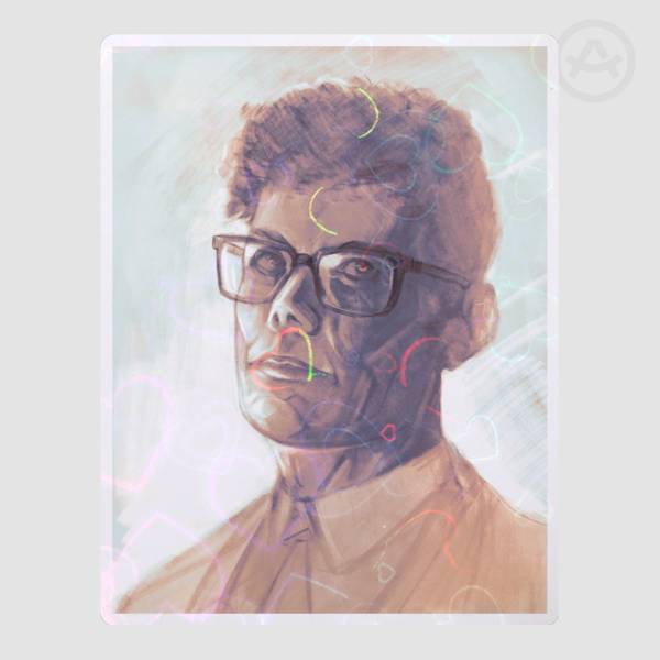 Murder Television Man Die Cut Stickers