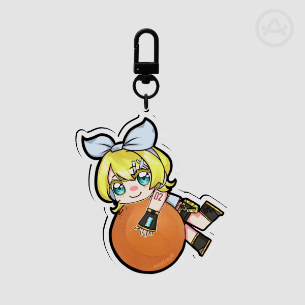 Kagamine Rin Orange Keychain