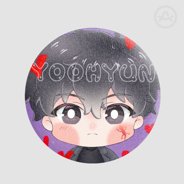 My S Class Hunter Yoohyun Plush Badge