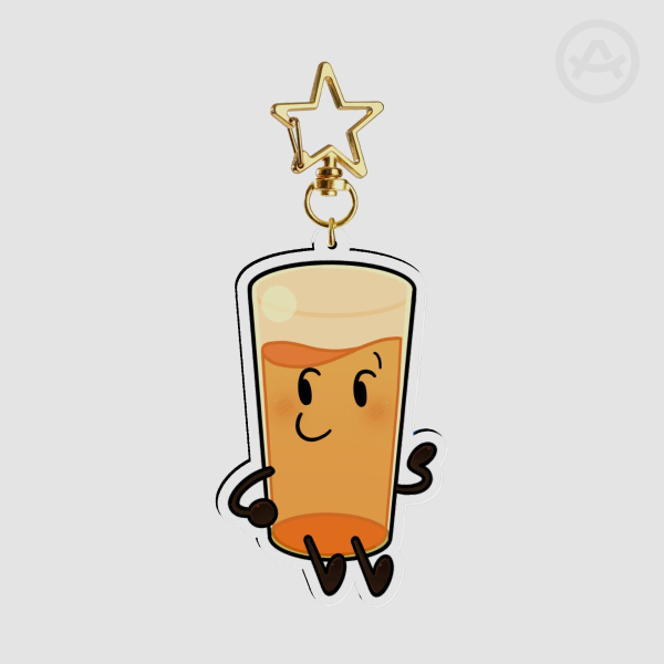 OJ DOUBLE SIDED Inanimate Insanity Keychain