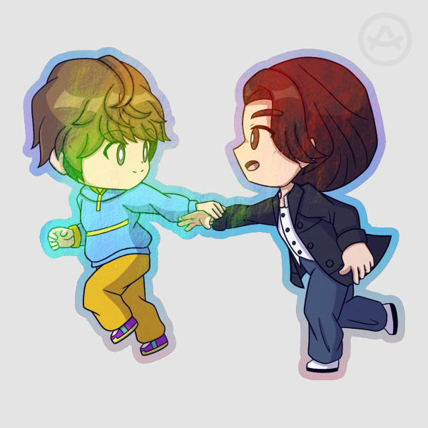[KAMEN RIDER] ChocoGummy Colored Edge Sticker