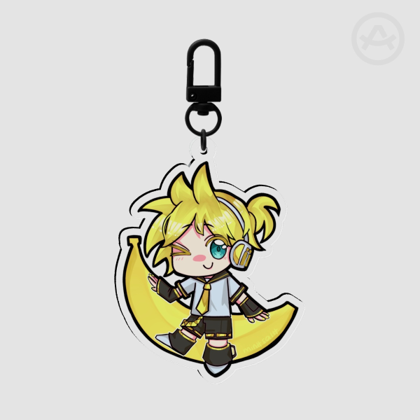 Kagamine Len Banana Keychain