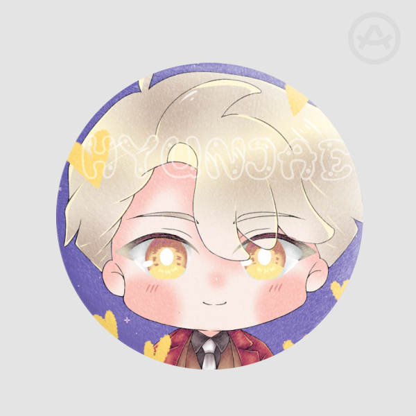 My S Class Hunter Hyunjae Plush Badge