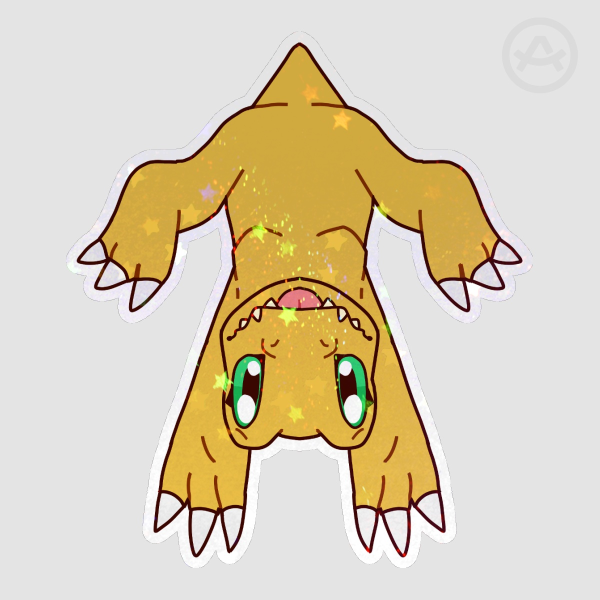 Agumon Dangling Sticker