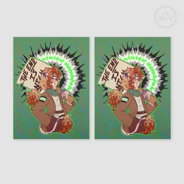 Agender Preacher - Pearl Paper Photocard