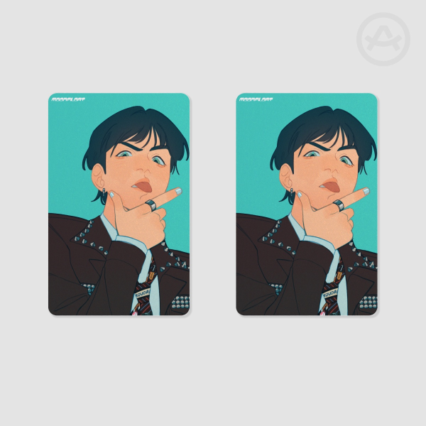 SB19 JUSTIN Pearl Paper Photocard