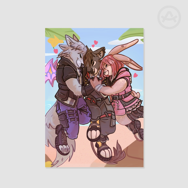 KH - Furry SoRiKai A5 print