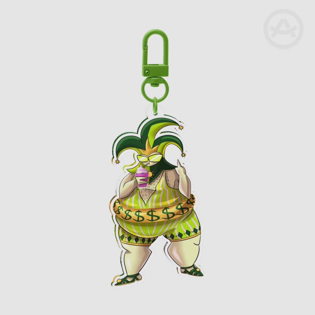 Mammon -Summer Edition - Clear Acrylic Keychains