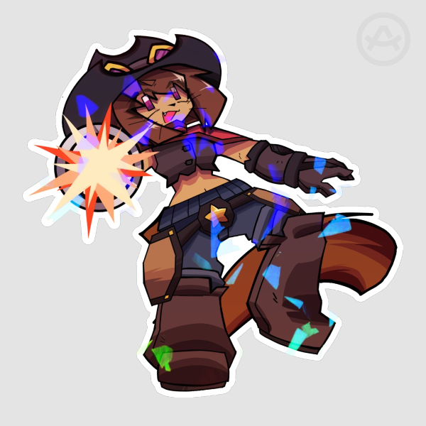 Kit[COWBOY] Gameoverse Die Cut Sticker٭✧
