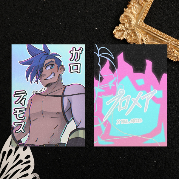 Galo Thymos Holographic Photocards