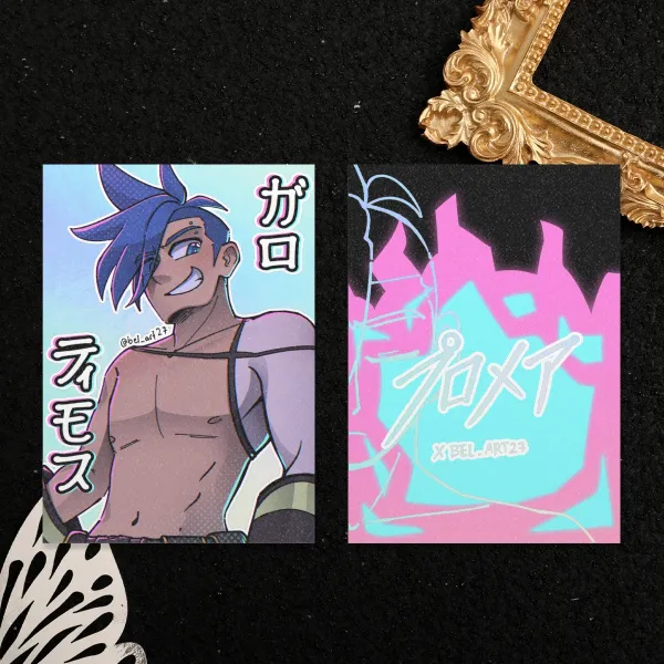 Galo Thymos Holographic Photocards