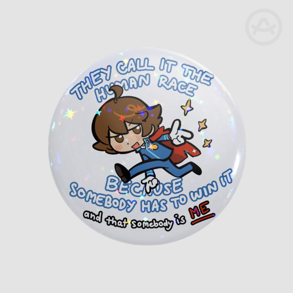 Eustace Winner Round Badges (Button Pins) || Ace Attorney Investigations 2