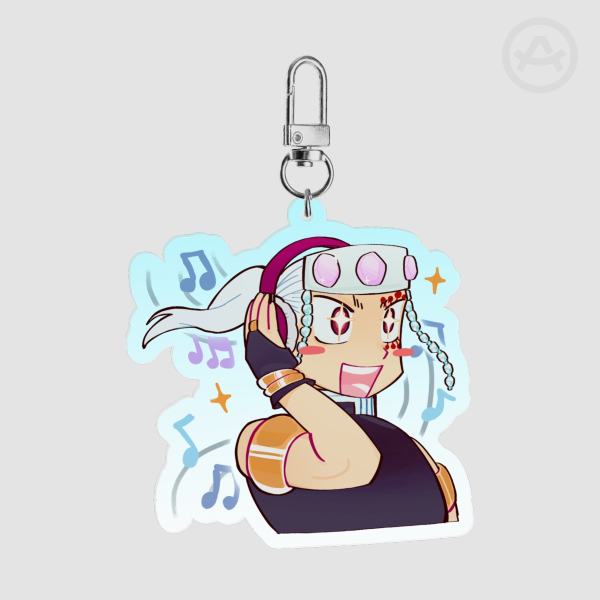 Uzui Tengen keychain