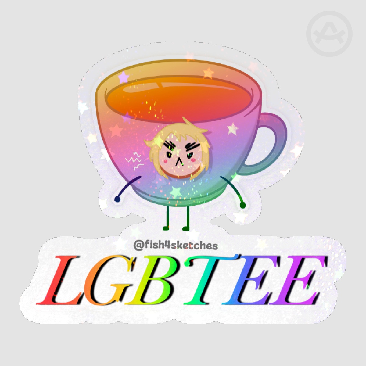 LGBTEE, hetalia england, gay jokes, Sticker