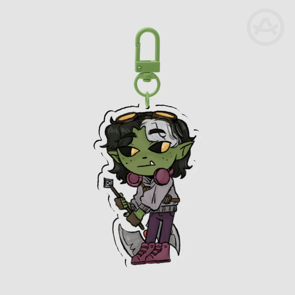 Gorgug Acrylic Keychains