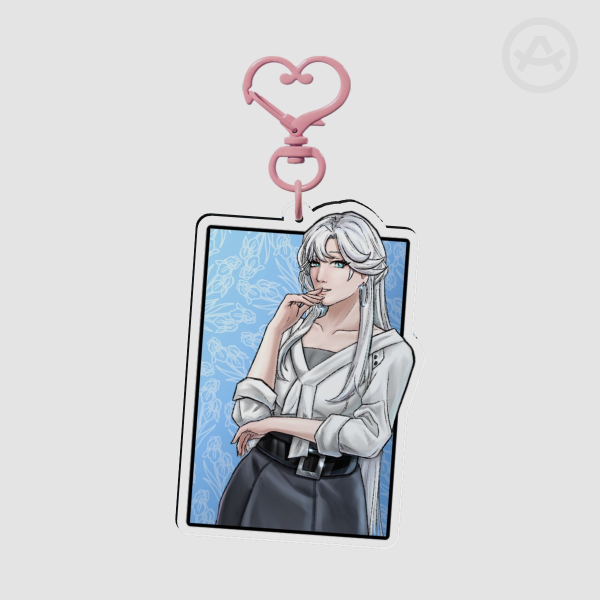 Iris Keychain