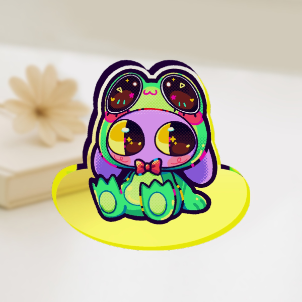 Jax Shake Acrylic Stand No Base - 0.23"(60mm), 0.39"(10mm)