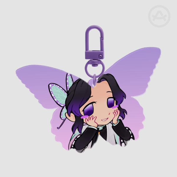 Acrylic Kocho Shinobu Keychain