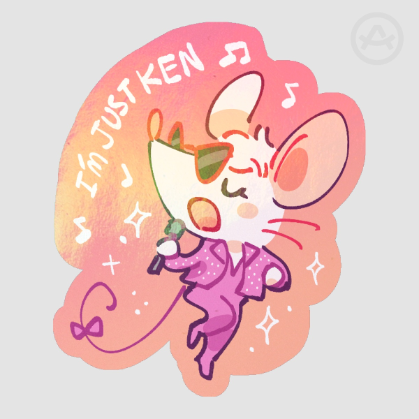 Oscars Kenmouse Sticker