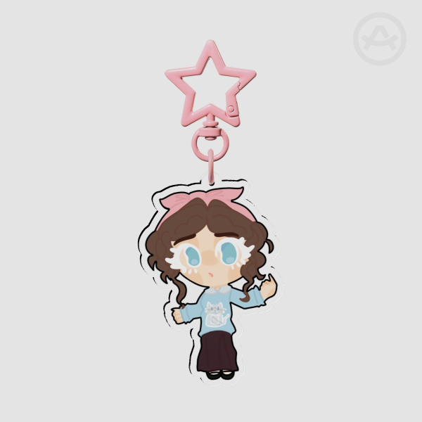 charlotte sweetly keychain !