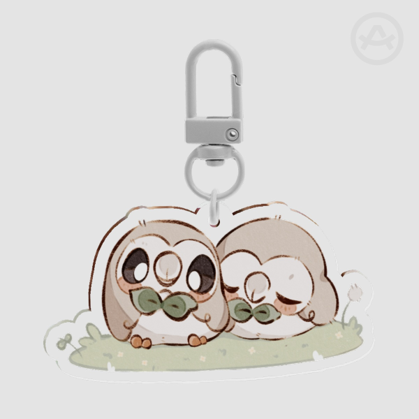 Clear Acrylic Keychains