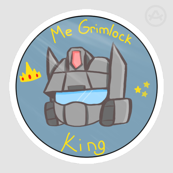 Grimlock sticker