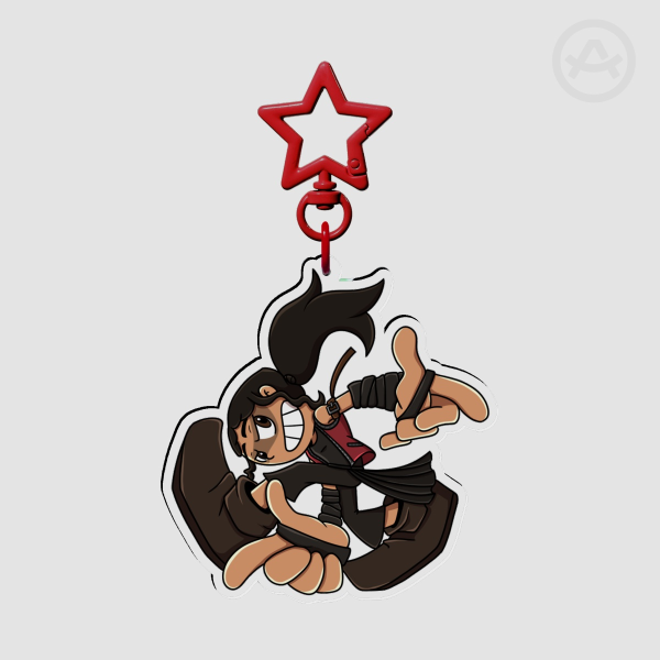 Archie 'Gotta Go Fast' Acrylic Charm