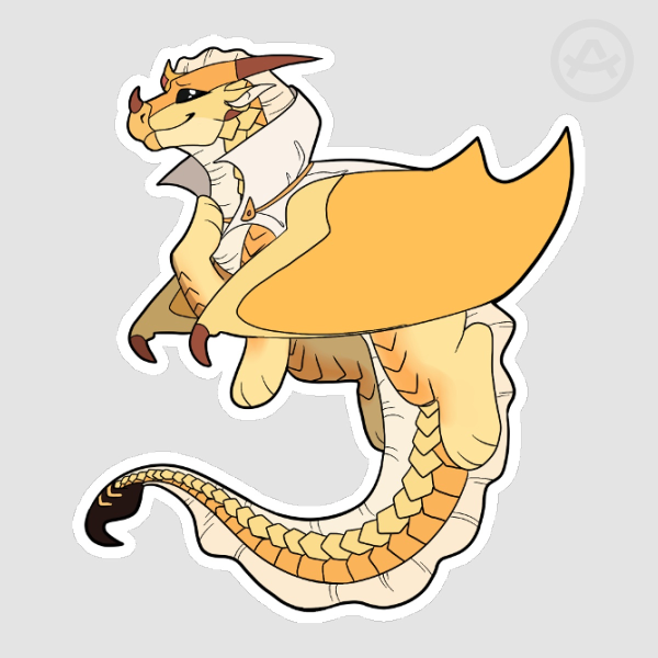 Blaze Die Cut Sticker
