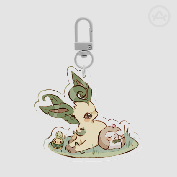 Clear Acrylic Keychains