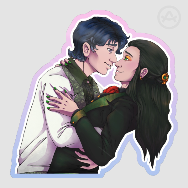 Jor and Miach First Dance Sticker